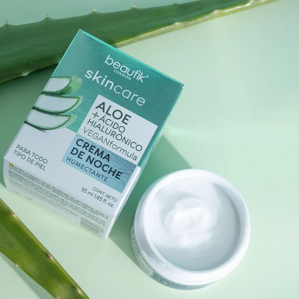 Crema De Noche Alóe + Ácido Hialurónico 55 Ml - Image 3