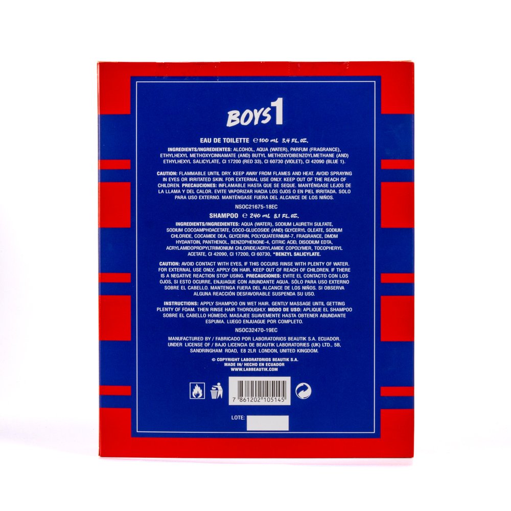 Set Boys 1 Perfume + Shampoo - Image 2