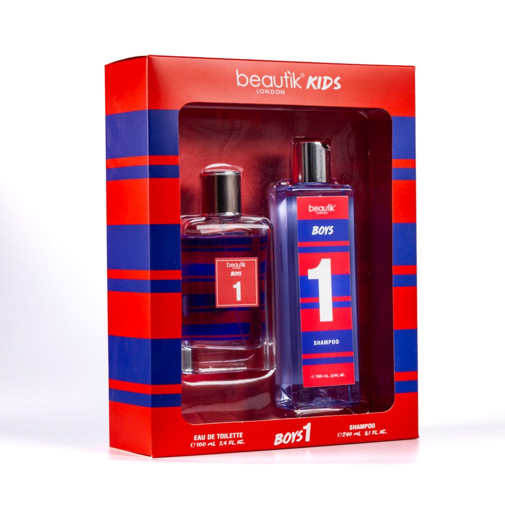 Set Boys 1 Perfume + Shampoo