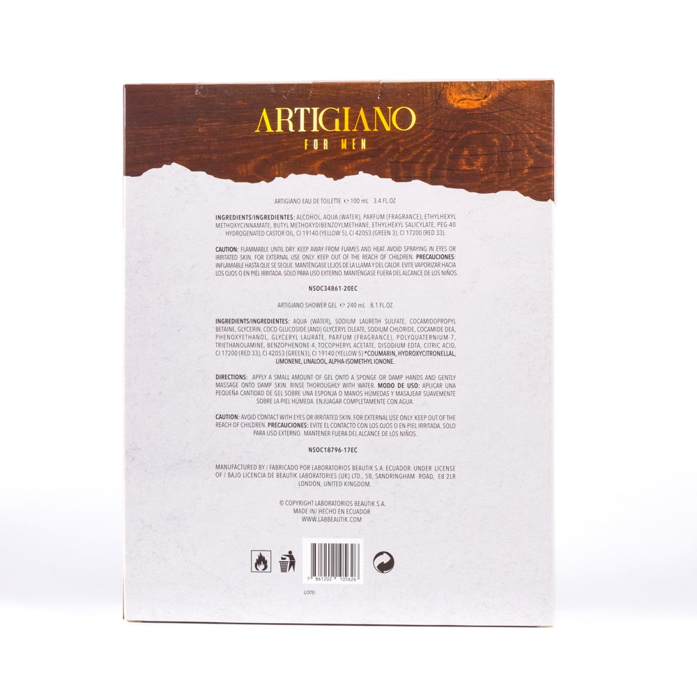 Set Artigiano Perfume + Gel De Ducha - Image 3