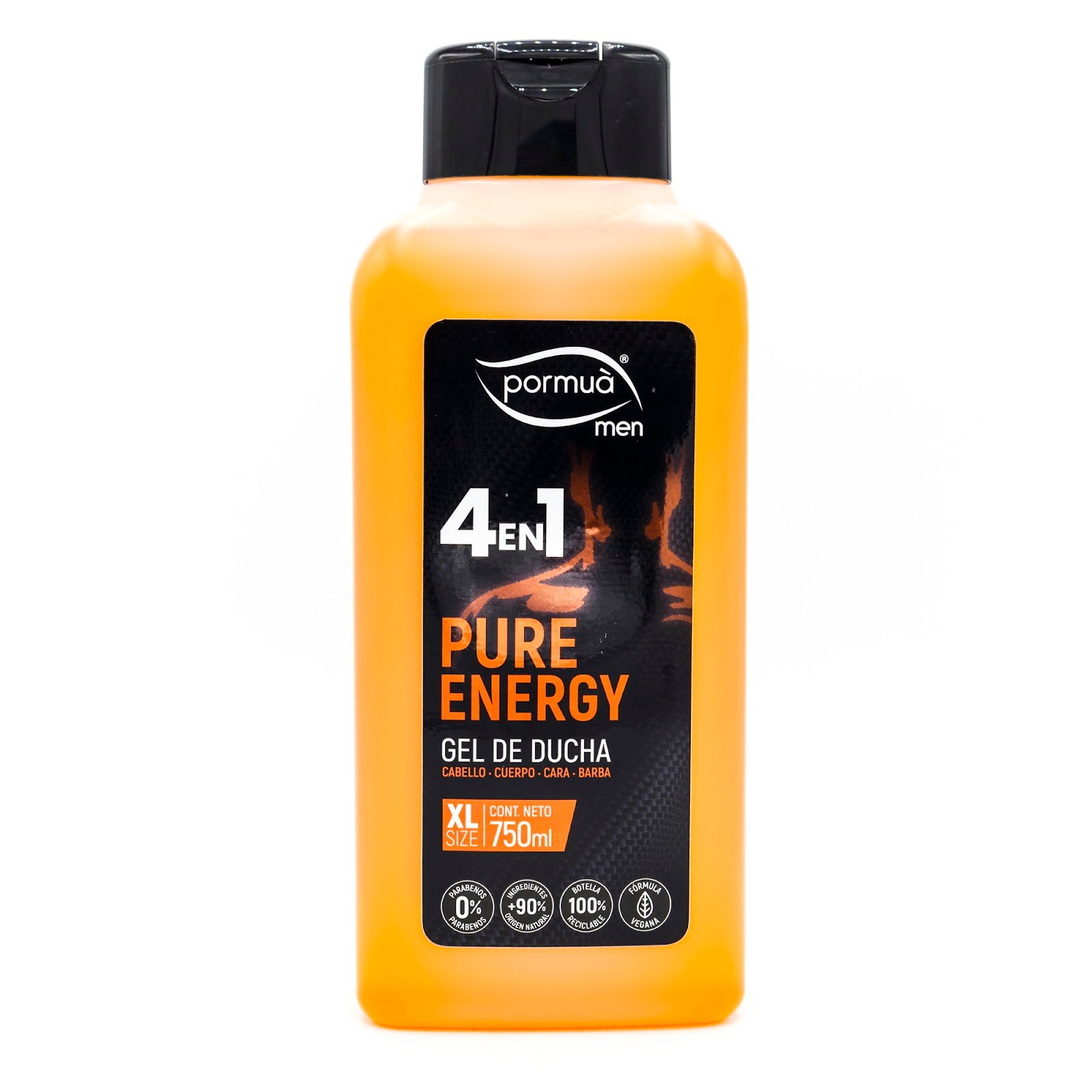 4 En1 Pure Energy Gel De Ducha 750 Ml