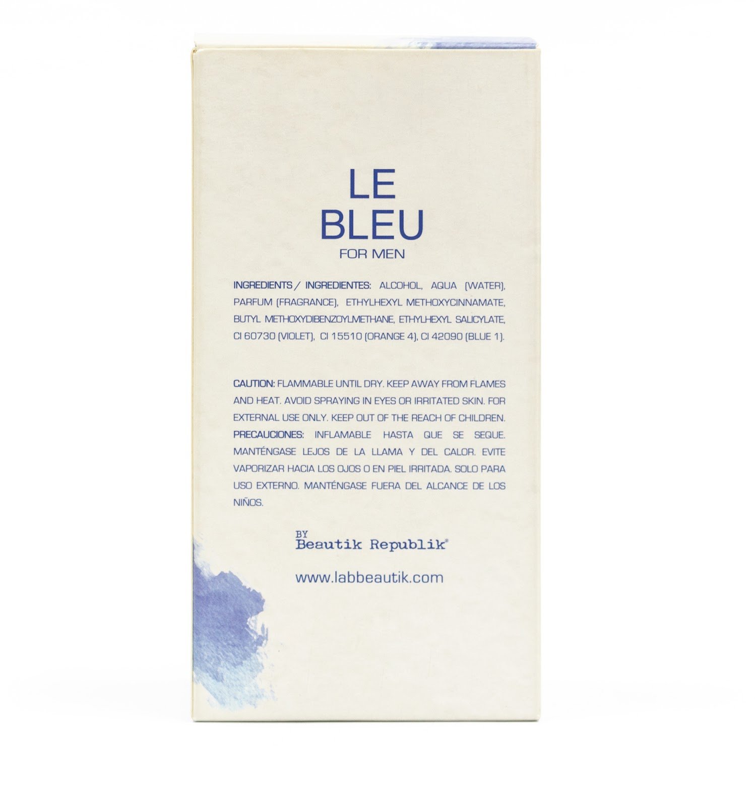 Le Bleu Eau De Toilette For Men 100 Ml - Image 3