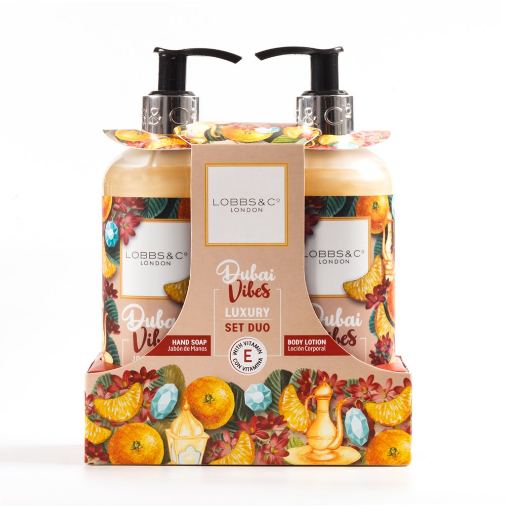 Set Dubai Vibes Jabon De Manos + Crema Corporal